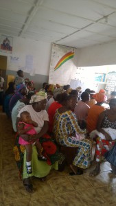 Another busy day at the Health Centre