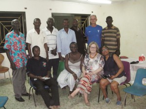 Meeting with members of the local committees