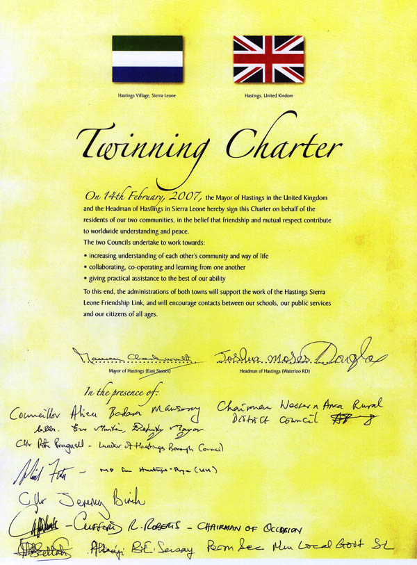 Twinning Charter