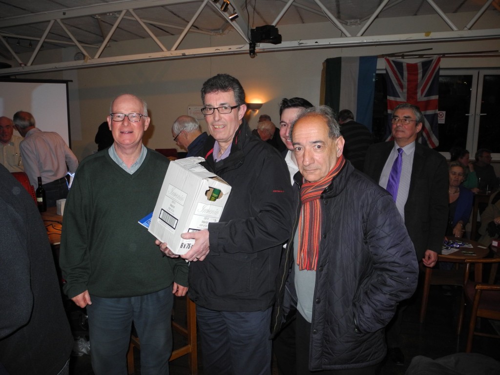 Some of the winning team
